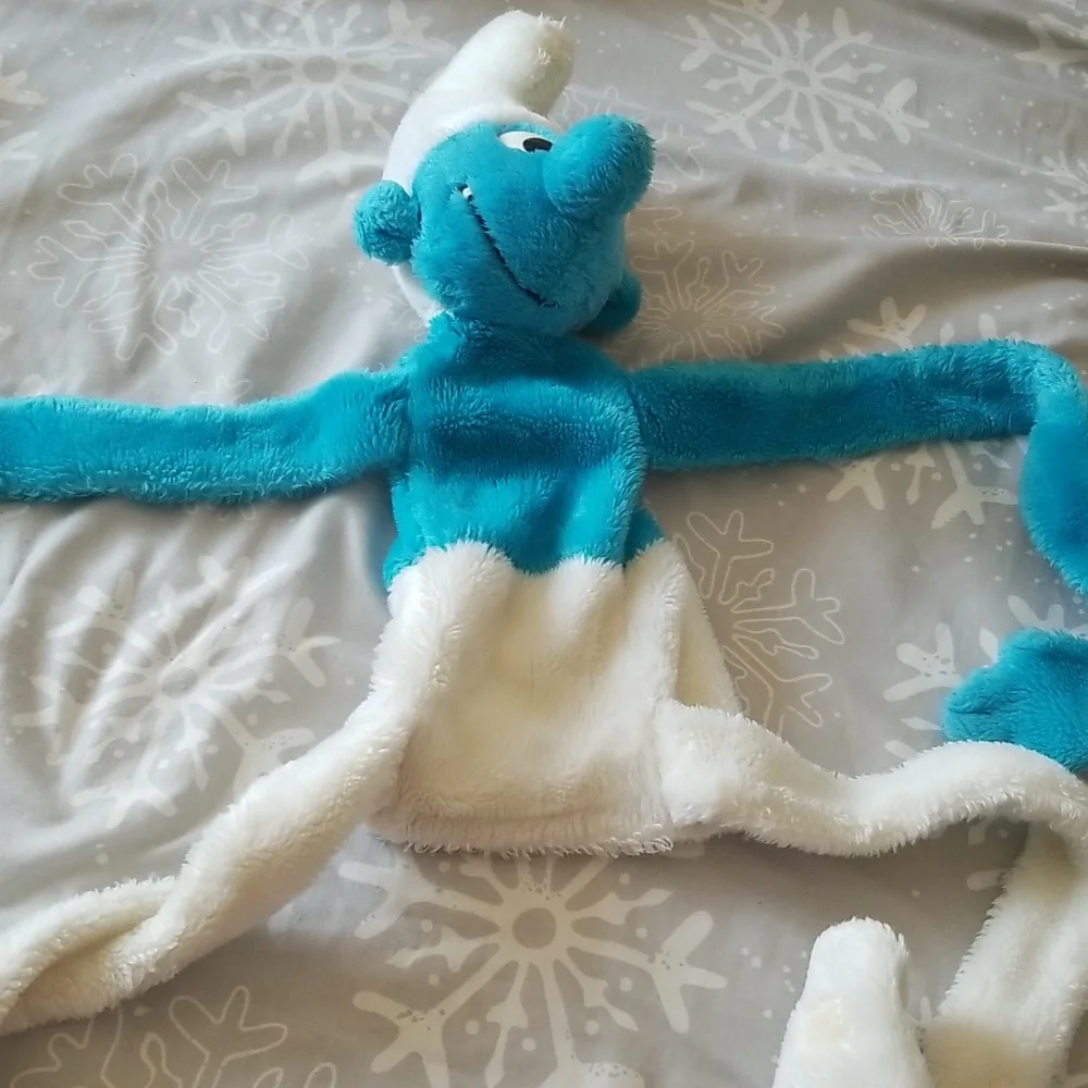 Vintage Smurfs Hugger Plush - Picture 7 of 9